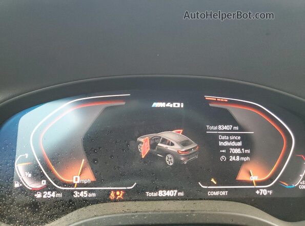5UX2V5C08L9B04191 2020 BMW X4 Blue 