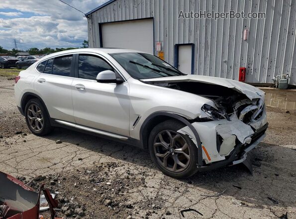 5UX33DT02N9J82003 2022 BMW X4 Белый Передняя правая четверть