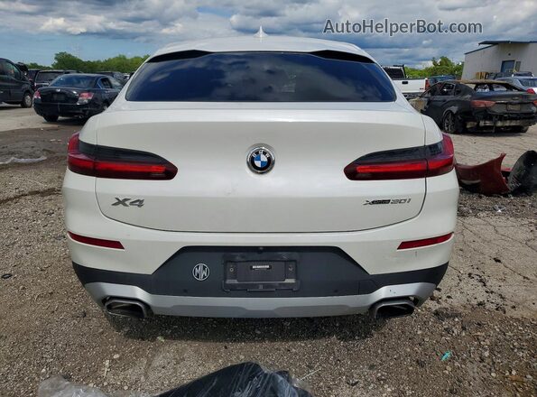 5UX33DT02N9J82003 2022 BMW X4 Белый Вид сзади