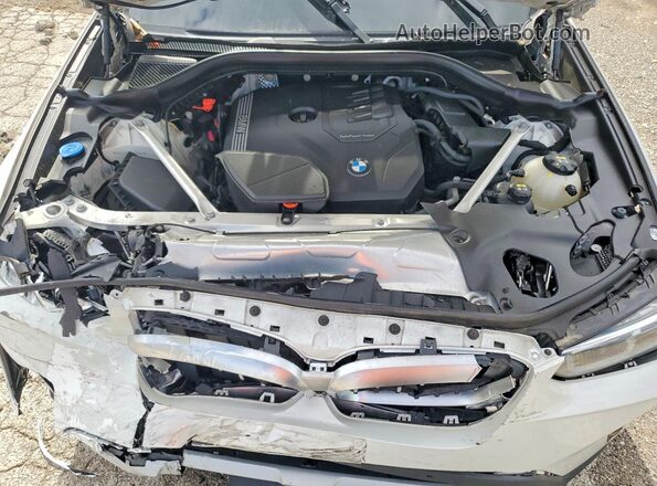 5UX33DT02N9J82003 2022 BMW X4 Белый Вид подкапотного пространства