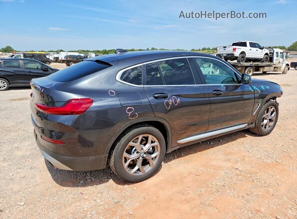 5UX33DT02N9L91340 2022 BMW X4 Gray Rear right