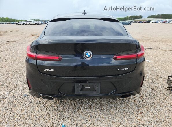 5UX33DT02N9M34218 2022 BMW X4 Black Հետևի տեսք