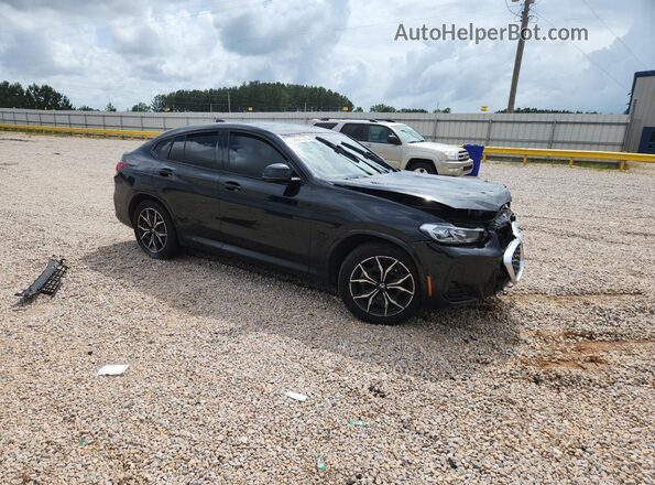 5UX33DT02N9M34218 2022 BMW X4 Black Առջևի աջ