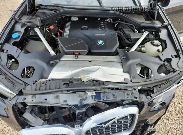 5UX33DT02N9M34218 2022 BMW X4 Black Սալոնի հետևի տեսք