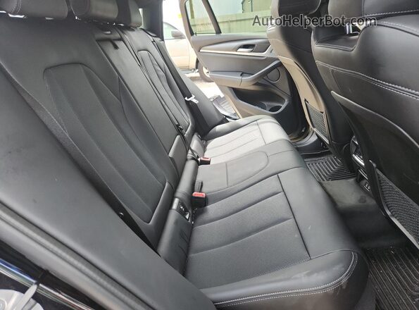 5UX33DT02N9M34218 2022 BMW X4 Black Հետևի նստատեղերի տեսք