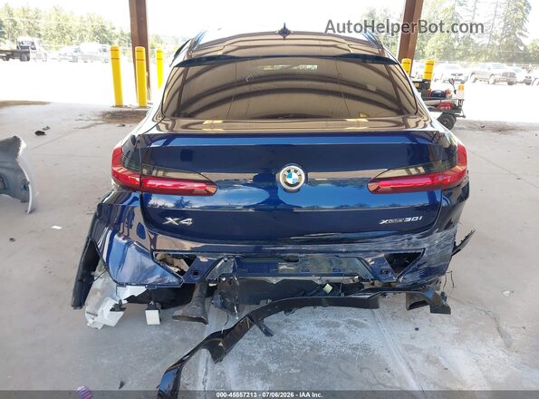 5UX33DT03P9P13163 2023 BMW X4 Blue 