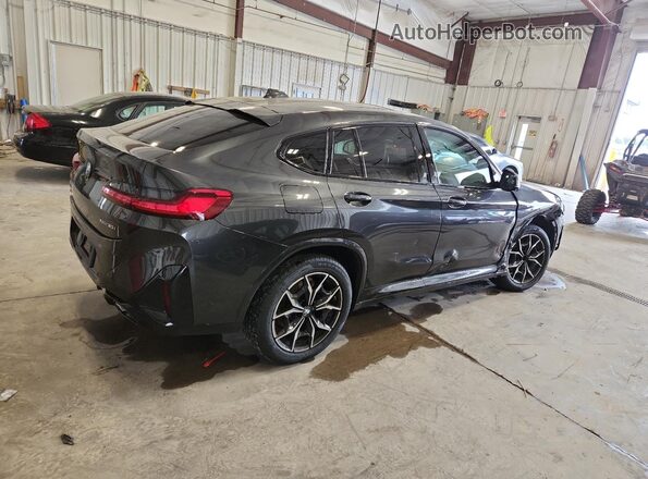 5UX33DT03S9X59519 2025 BMW X4 Charcoal Задня права чверть