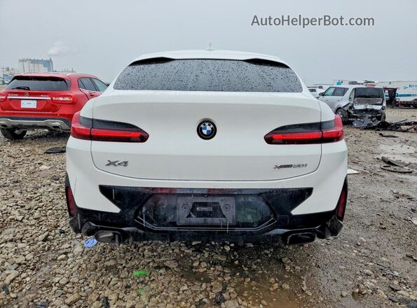 5UX33DT04S9X69248 2025 BMW X4 Белый Вид сзади