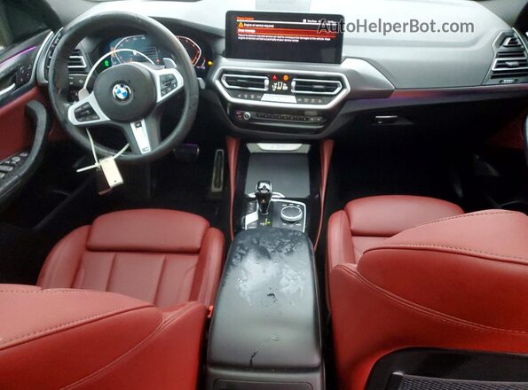 5UX33DT04S9X69248 2025 BMW X4 Белый Вид панели приборов