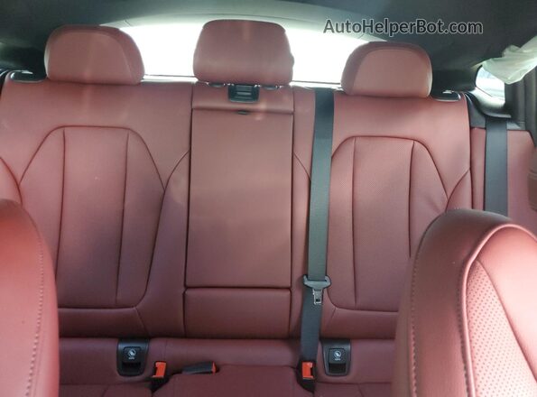 5UX33DT05P9P68360 2023 BMW X4 White Rear seats view