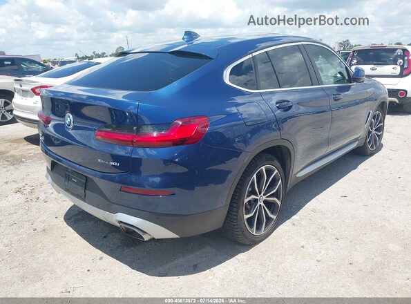 5UX33DT05P9R33310 2023 BMW X4 Blue უკანა მარჯვენა