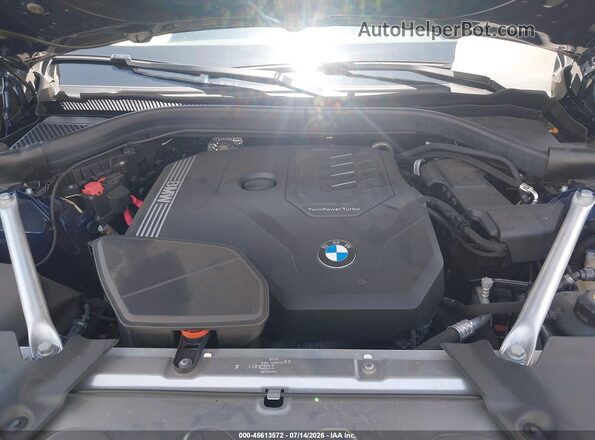5UX33DT05P9R33310 2023 BMW X4 Blue უკანა ხედი