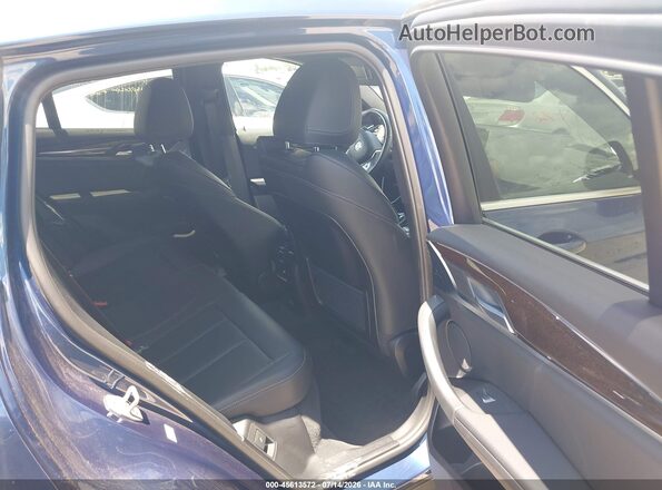 5UX33DT05P9R33310 2023 BMW X4 Blue VIN კოდის სტიკერის ხედი