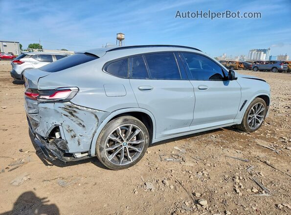 5UX33DT06N9M06616 2022 BMW X4 Gray Հետևի աջ