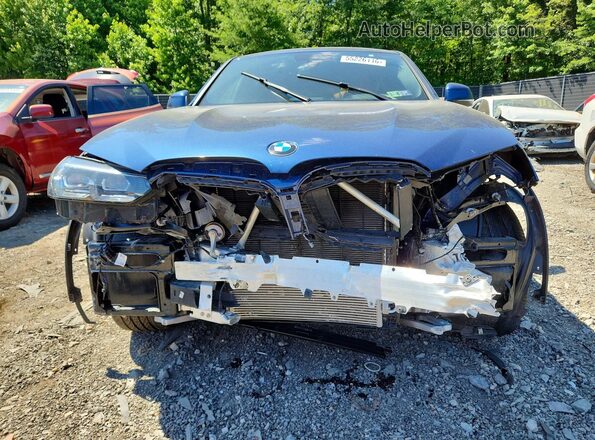 5UX33DT07N9L96355 2022 BMW X4 Синий Вид спереди