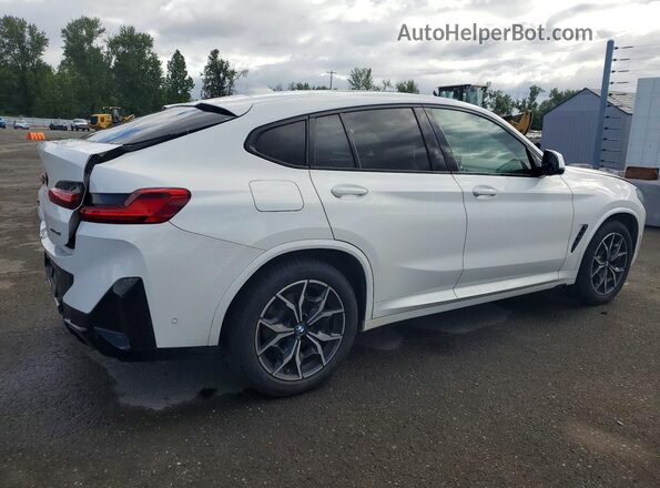 5UX33DT0XP9P10129 2023 BMW X4 White Rear right