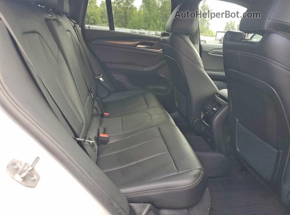 5UX33DT0XP9P10129 2023 BMW X4 White Rear seats view