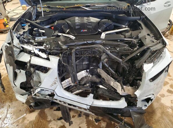 5UX33EM02S9Y23621 2025 BMW X7 Gray Vista del compartimento del motor