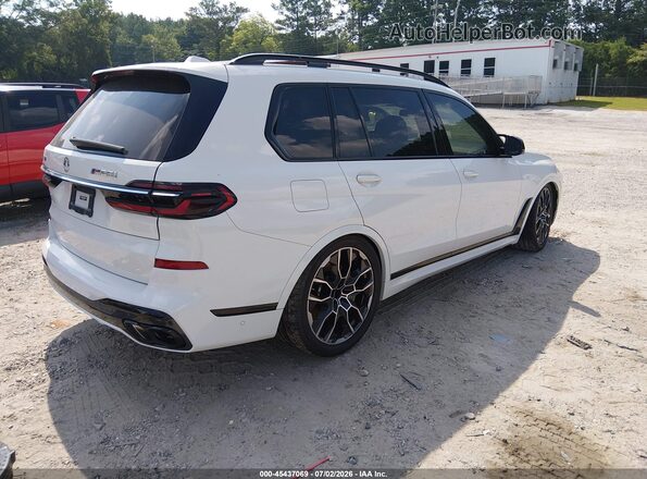 5UX33EM04P9P47469 2023 BMW X7 White Trasero derecho