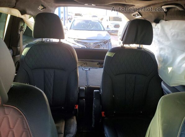 5UX33EM04R9V48943 2024 BMW X7 Синий Вид задних сидений