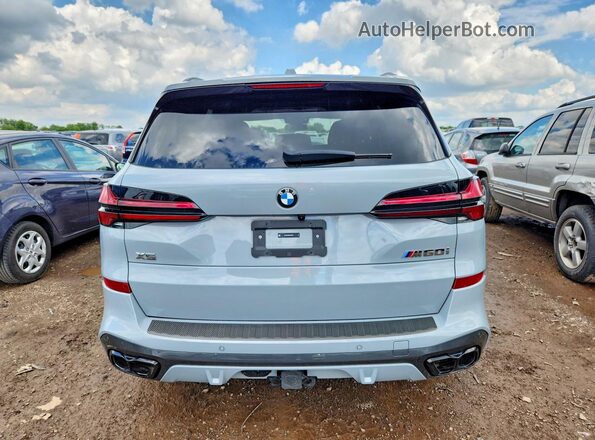 5UX33EU00S9W99297 2025 BMW X5 Silver უკანა ხედი