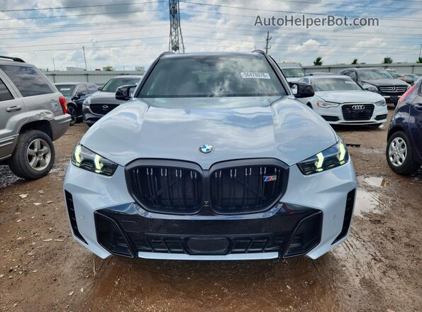 5UX33EU00S9W99297 2025 BMW X5 Silver წინა ხედი