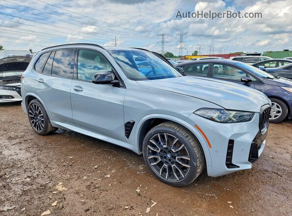 5UX33EU00S9W99297 2025 BMW X5 Silver წინა მარჯვენა