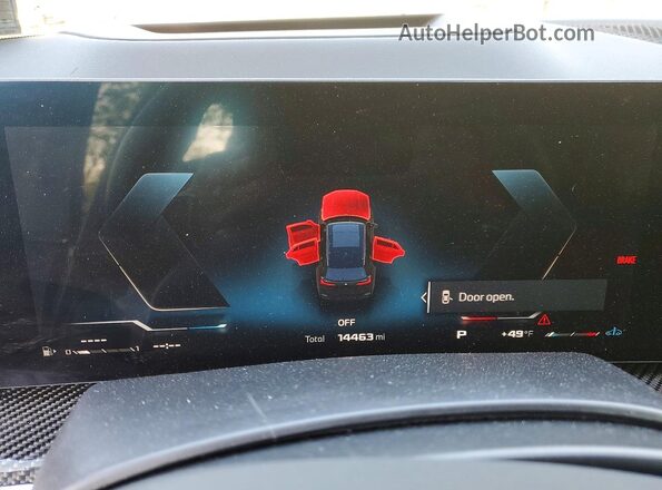 5UX33EU00S9Z20803 2025 BMW X5 Black Widok zestawu wskaźników
