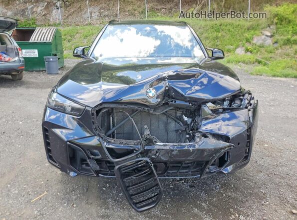 5UX33EU00S9Z20803 2025 BMW X5 Black Widok z przodu