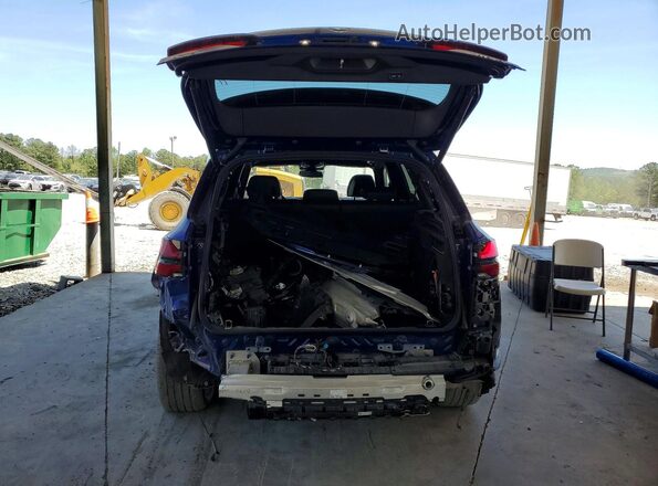 5UX33EU03S9Y30867 2025 BMW X5 Blue Հետևի տեսք