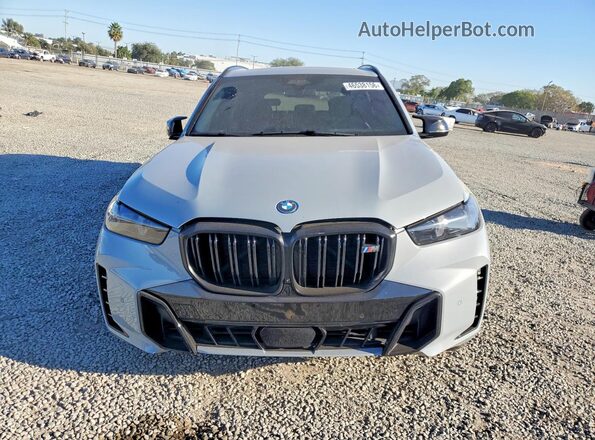 5UX33EU0XR9T12135 2024 BMW X5 Silver წინა ხედი