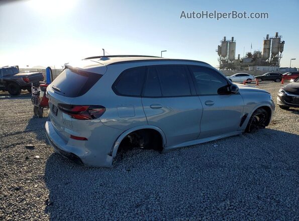 5UX33EU0XR9T12135 2024 BMW X5 Silver უკანა მარჯვენა