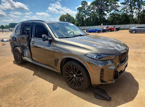 5UX33EU0XR9T57740 2024 BMW X5 Green Առջևի աջ