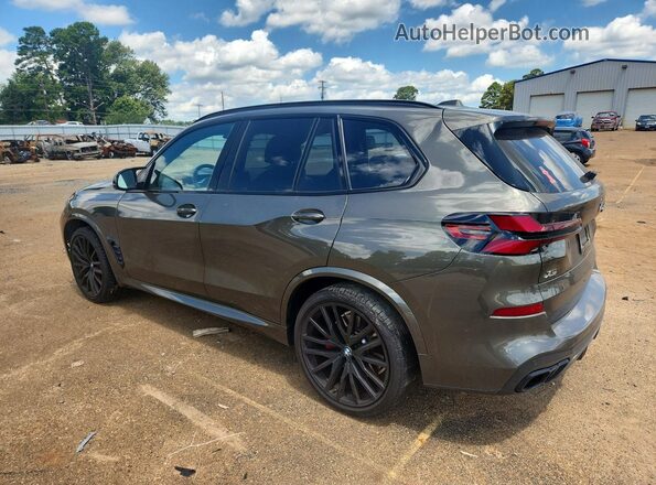 5UX33EU0XR9T57740 2024 BMW X5 Green Հետևի ձախ