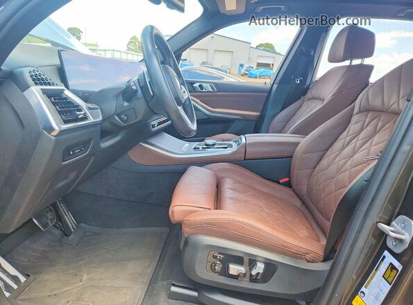 5UX33EU0XR9T57740 2024 BMW X5 Green Սալոնի դիմացի տեսք
