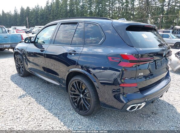 5UX33EU0XT9252347 2026 BMW X5 Dark Blue უკანა მარცხენა