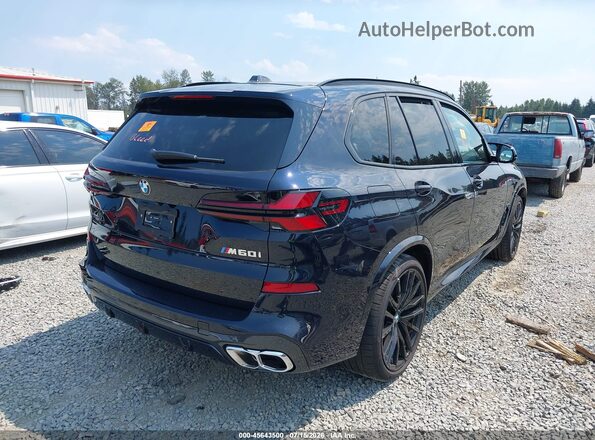 5UX33EU0XT9252347 2026 BMW X5 Dark Blue უკანა მარჯვენა