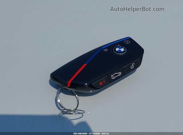 5UX33EU0XT9252347 2026 BMW X5 Dark Blue წინა პანელის ხედი