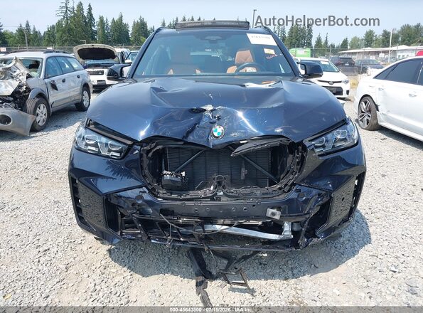 5UX33EU0XT9252347 2026 BMW X5 Dark Blue წინა ხედი