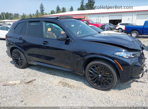 5UX33EU0XT9252347 2026 BMW X5 Dark Blue სალონის 360-გრადუსიანი ხედი