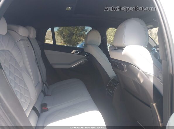 5UX33EX00R9U86601 2024 BMW X6 White Vista de la etiqueta del VIN