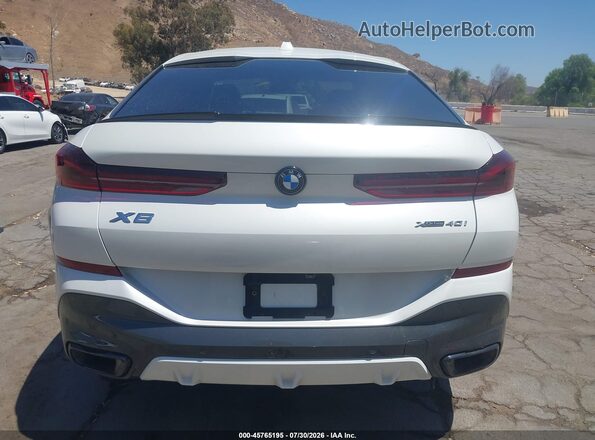 5UX33EX00R9U86601 2024 BMW X6 White 
