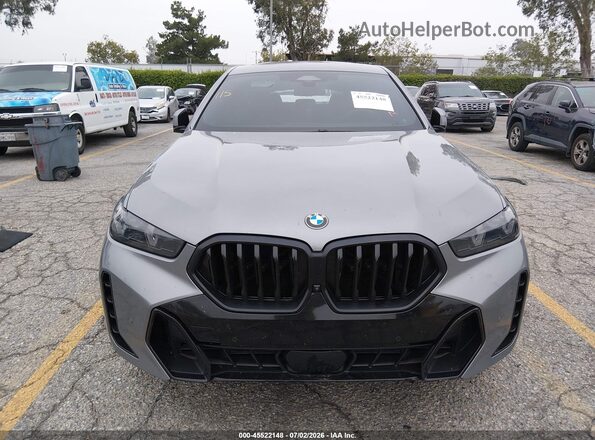 5UX33EX01R9U31882 2024 BMW X6 Gray 