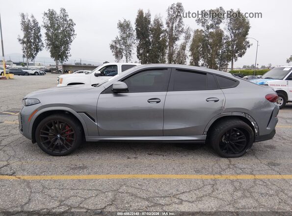 5UX33EX01R9U31882 2024 BMW X6 Gray 