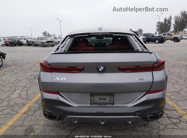 5UX33EX01R9U31882 2024 BMW X6 Gray 