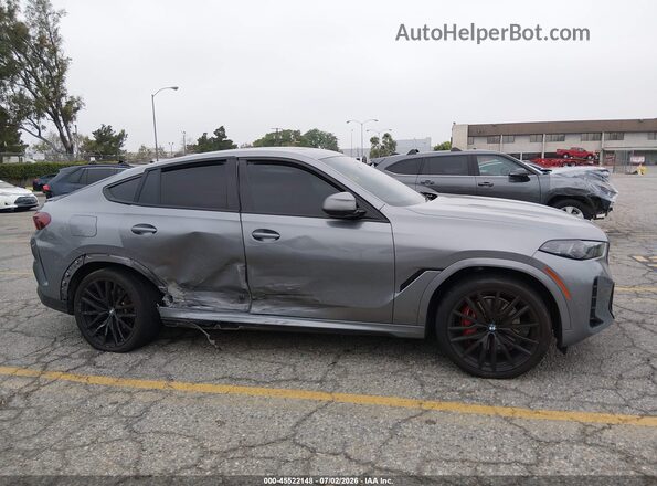 5UX33EX01R9U31882 2024 BMW X6 Gray 