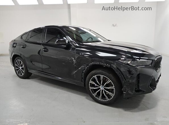 5UX33EX02T9280462 2026 BMW X6 Black 