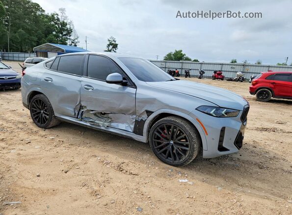 5UX33EX03R9S31389 2024 BMW X6 Gray Front right