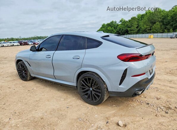 5UX33EX03R9S31389 2024 BMW X6 Gray Rear left