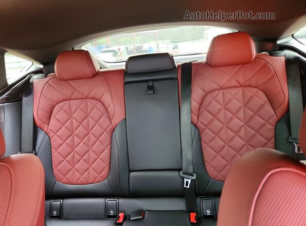 5UX33EX03R9S31389 2024 BMW X6 Gray Rear seats view